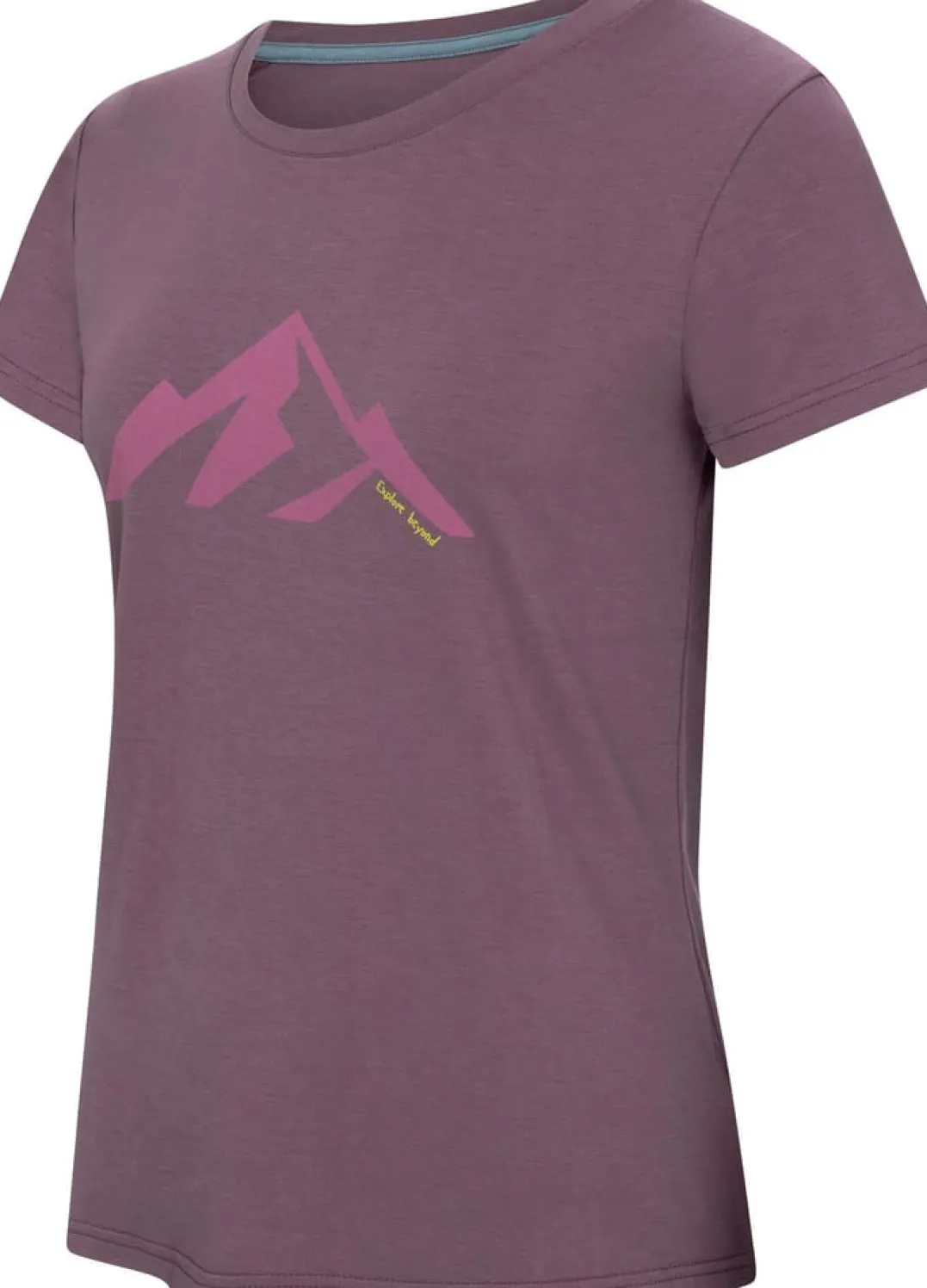 Urberg Printed Tree Tee Wmn Arctic Dusk