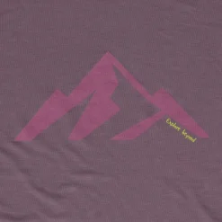 Urberg Printed Tree Tee Wmn Arctic Dusk