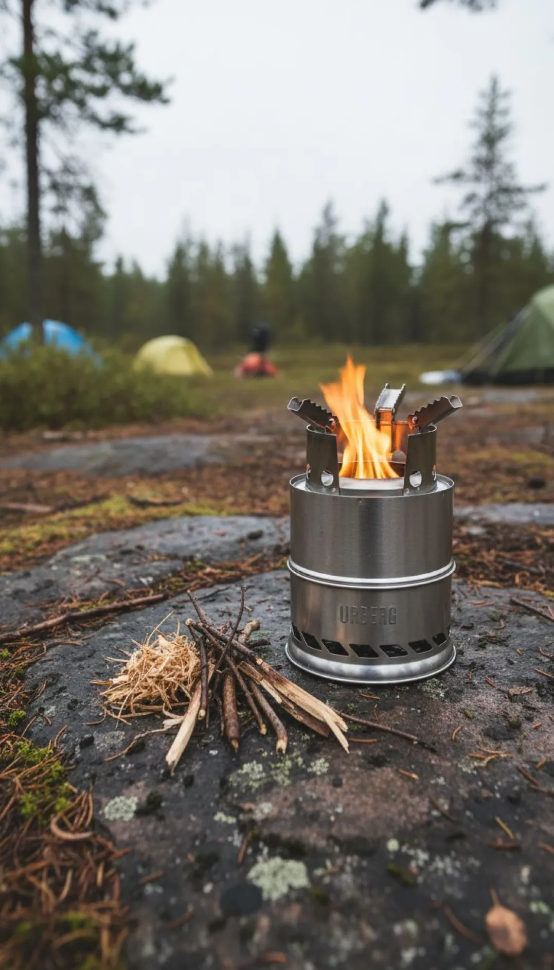 Urberg Rogen LT Wood Stove Stainless
