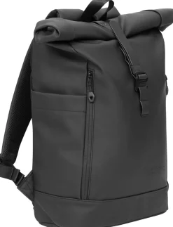 Urberg Rolltop Backpack Pu Black