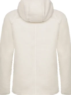 Urberg Soft Pile Fleece Hoodie Wmn Cloud Dancer
