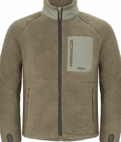 Urberg Soft Pile Fleece Sweater Men Dusty Olive