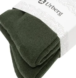 Urberg Thicker Every Day Merino Wool Sock 3p Adult Kombu Green