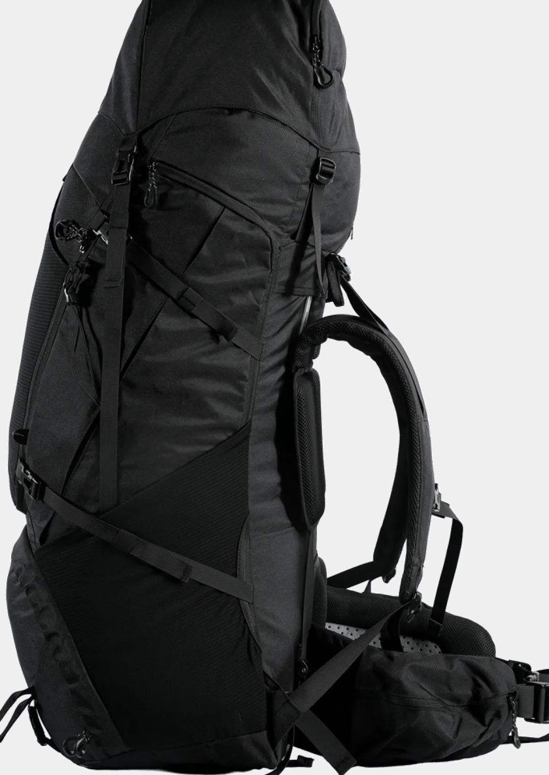 Urberg Trekking Backpack 100l+20l Black