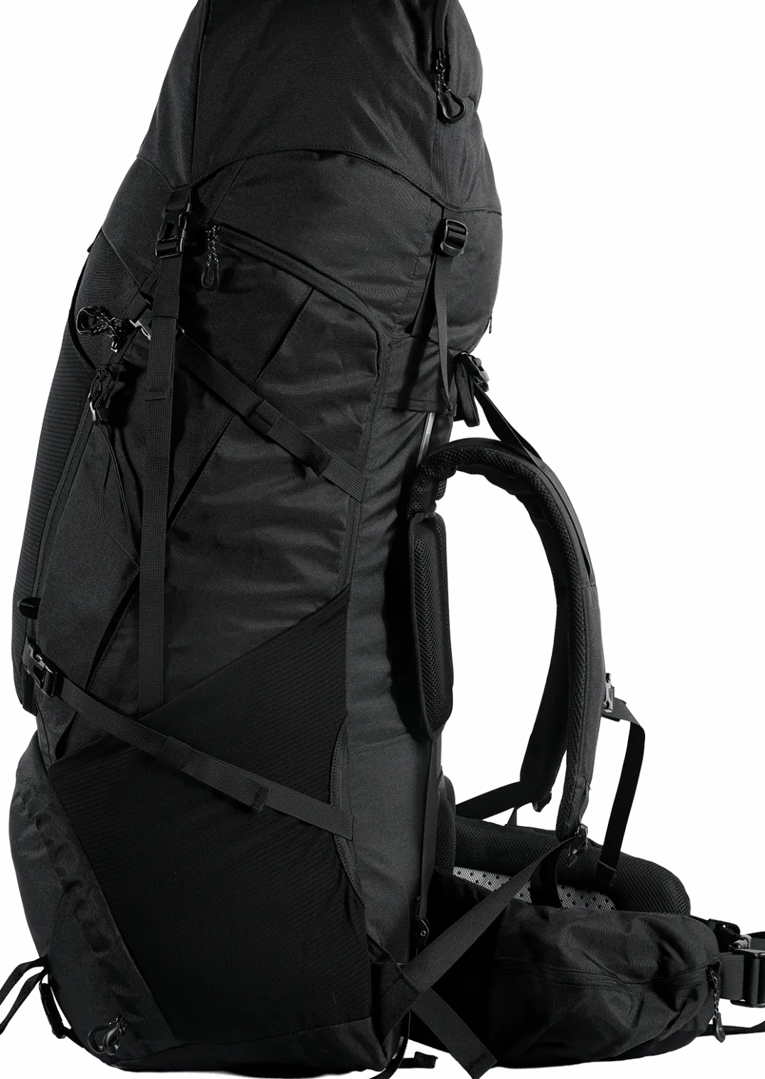 Urberg Trekking Backpack 100l+20l Black