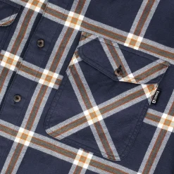 Urberg Two Pocket Flanell Shirt Men Blue Nights/deep Lichen Green