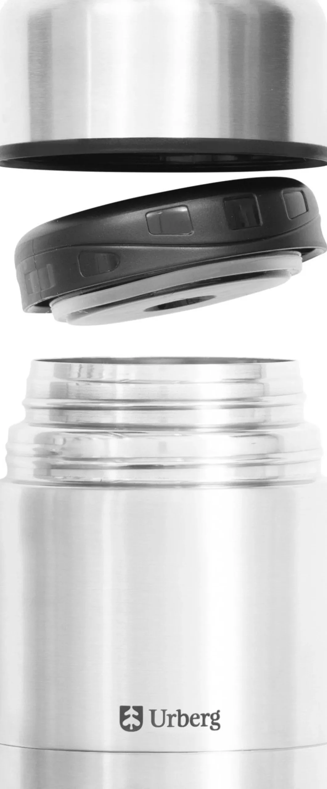 Urberg Vacuum Food Jar 500 ml Stainless