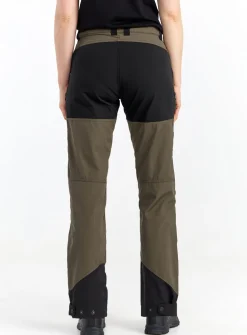Urberg Women's Bjørndalen Hiking Pants Black Iris