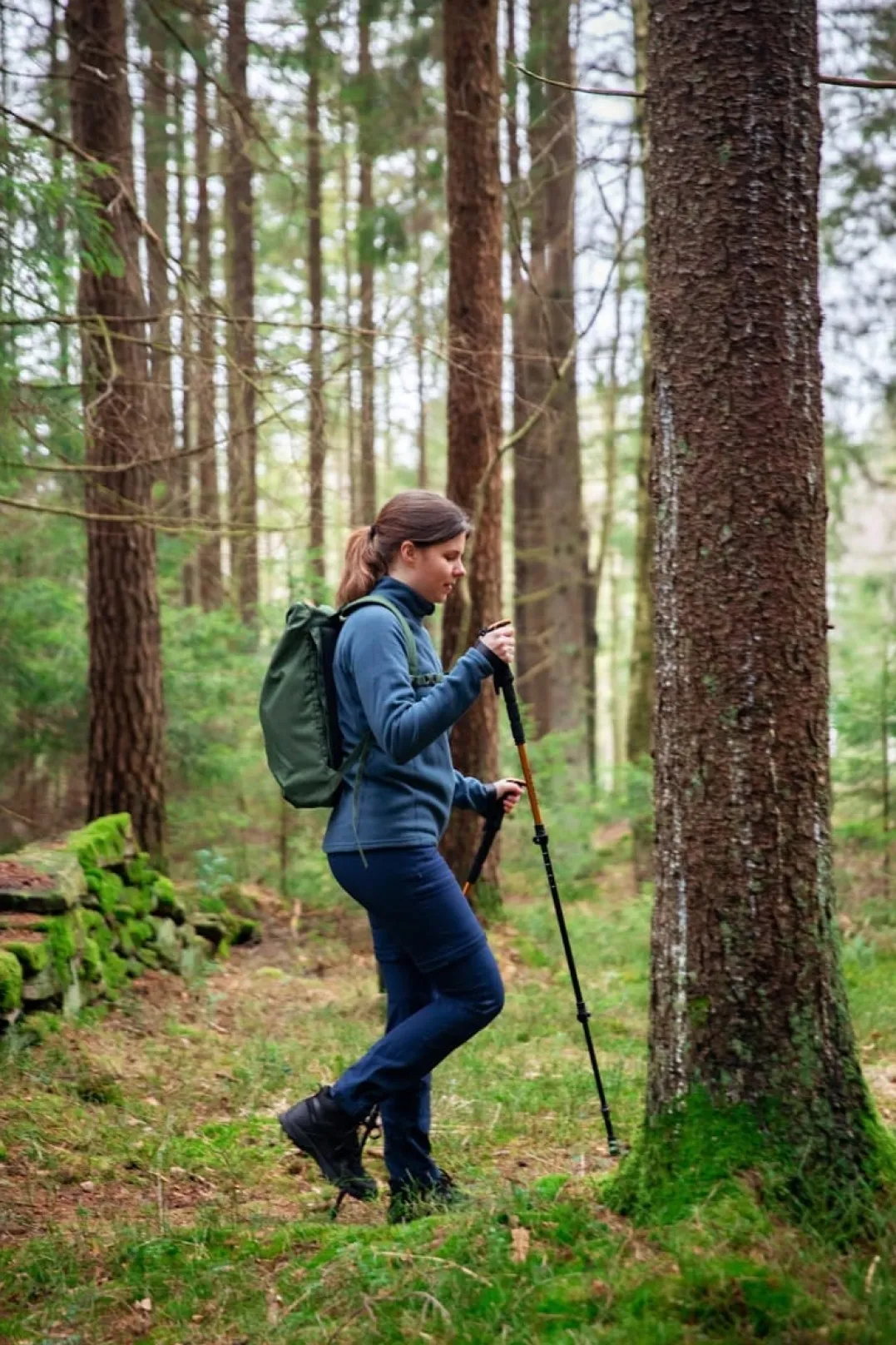 Urberg Women's Brodalen Zip-Off Hiking Pants Willow Gray