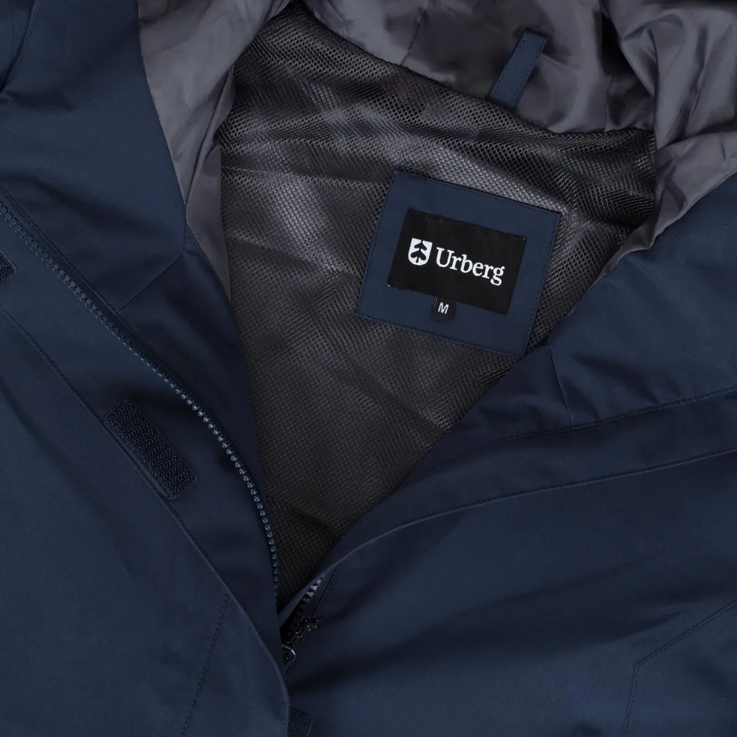 Urberg Women's 2L Rain Coat Blue Nights