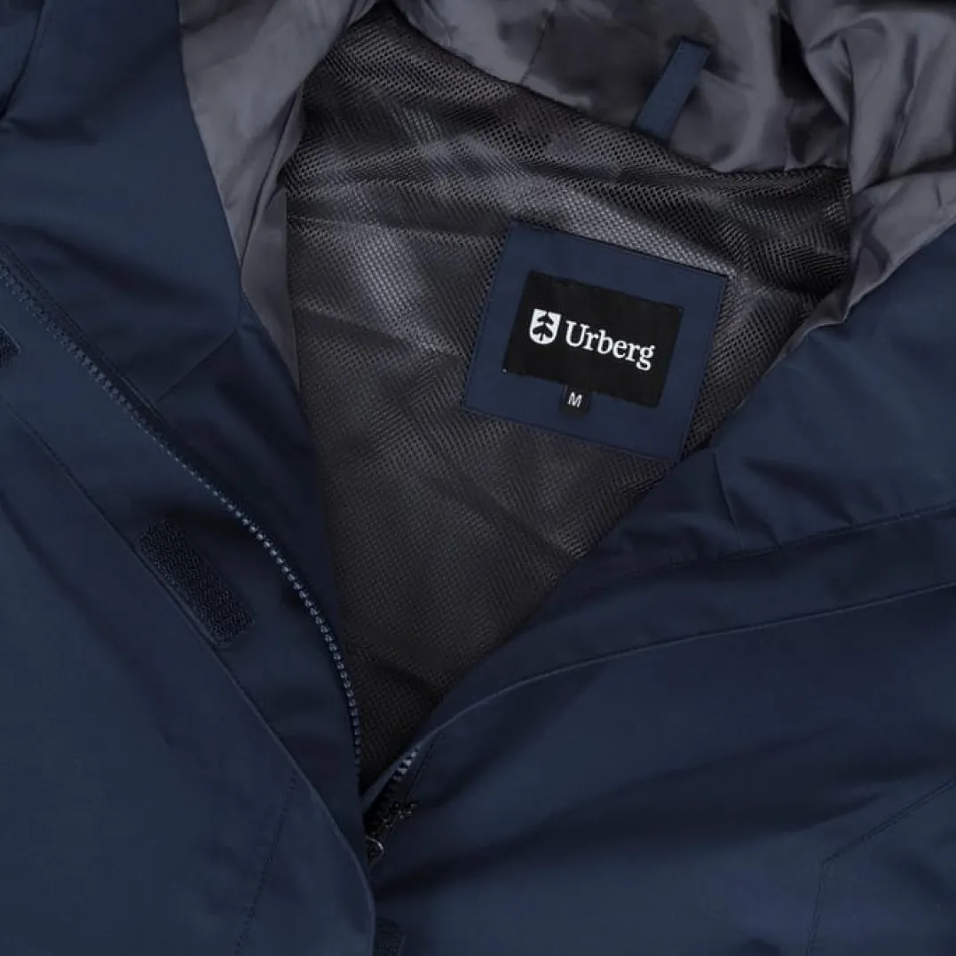 Urberg Women's 2L Rain Coat Blue Nights