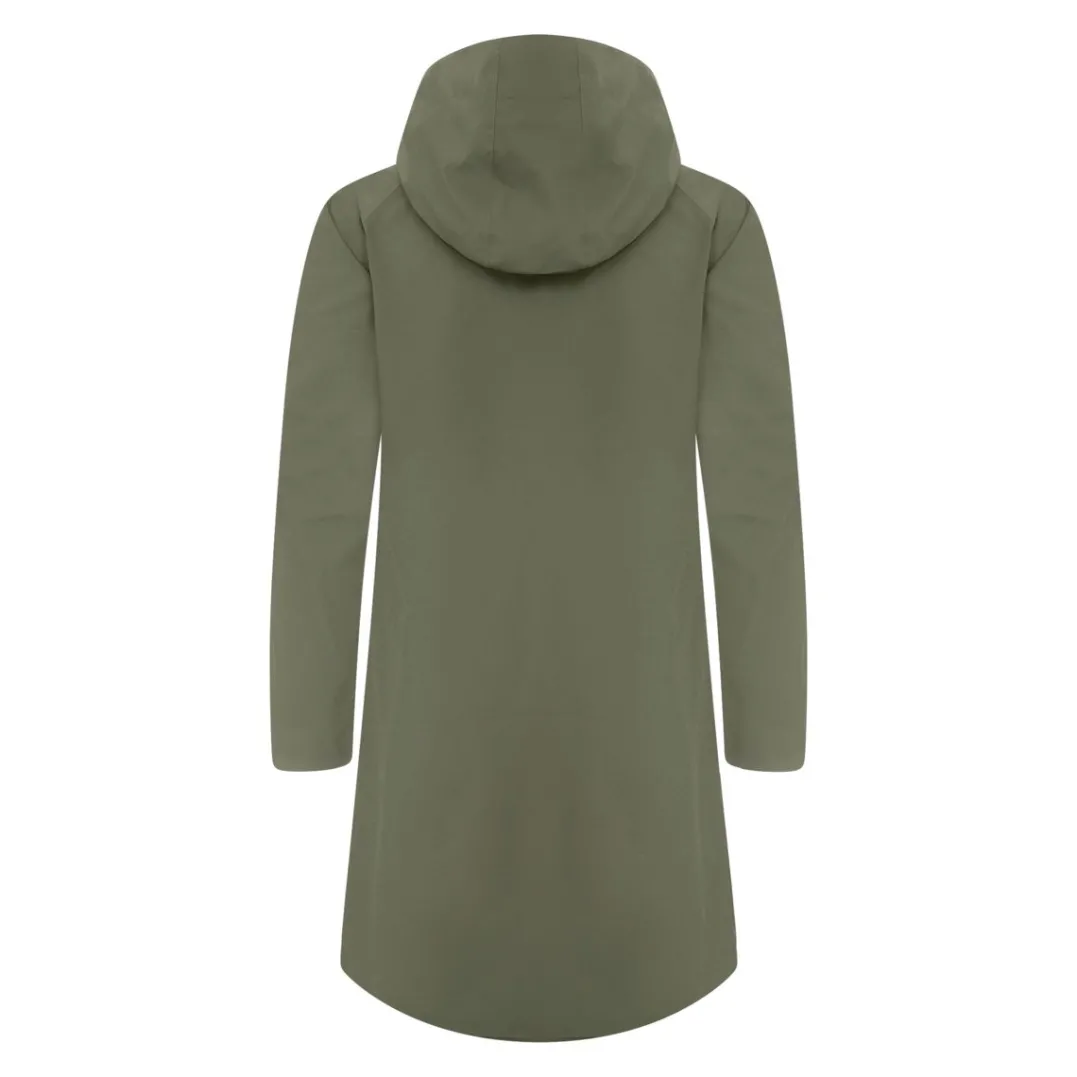Urberg Women's 2L Rain Coat Deep Lichen Green