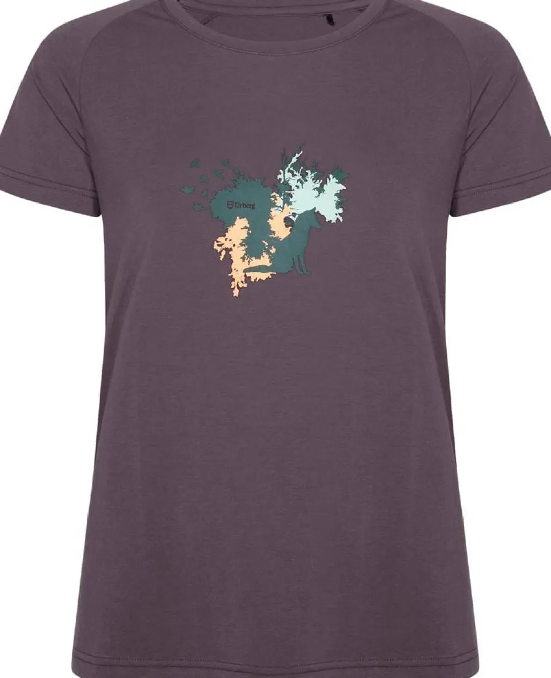 Urberg Women's Printed Tree Tee Huckleberry