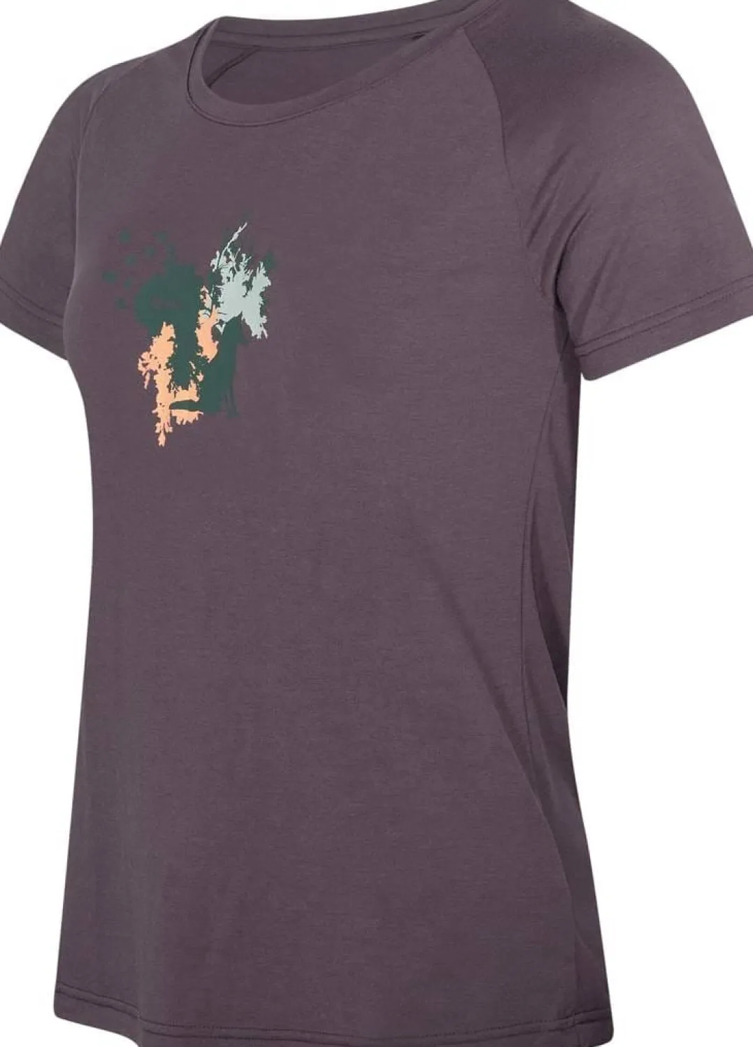 Urberg Women's Printed Tree Tee Huckleberry
