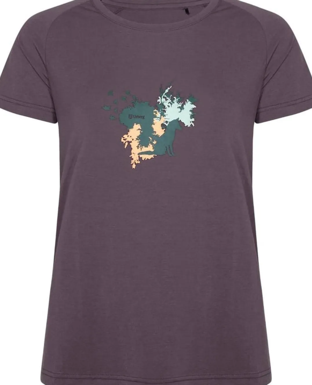 Urberg Women's Printed Tree Tee Huckleberry