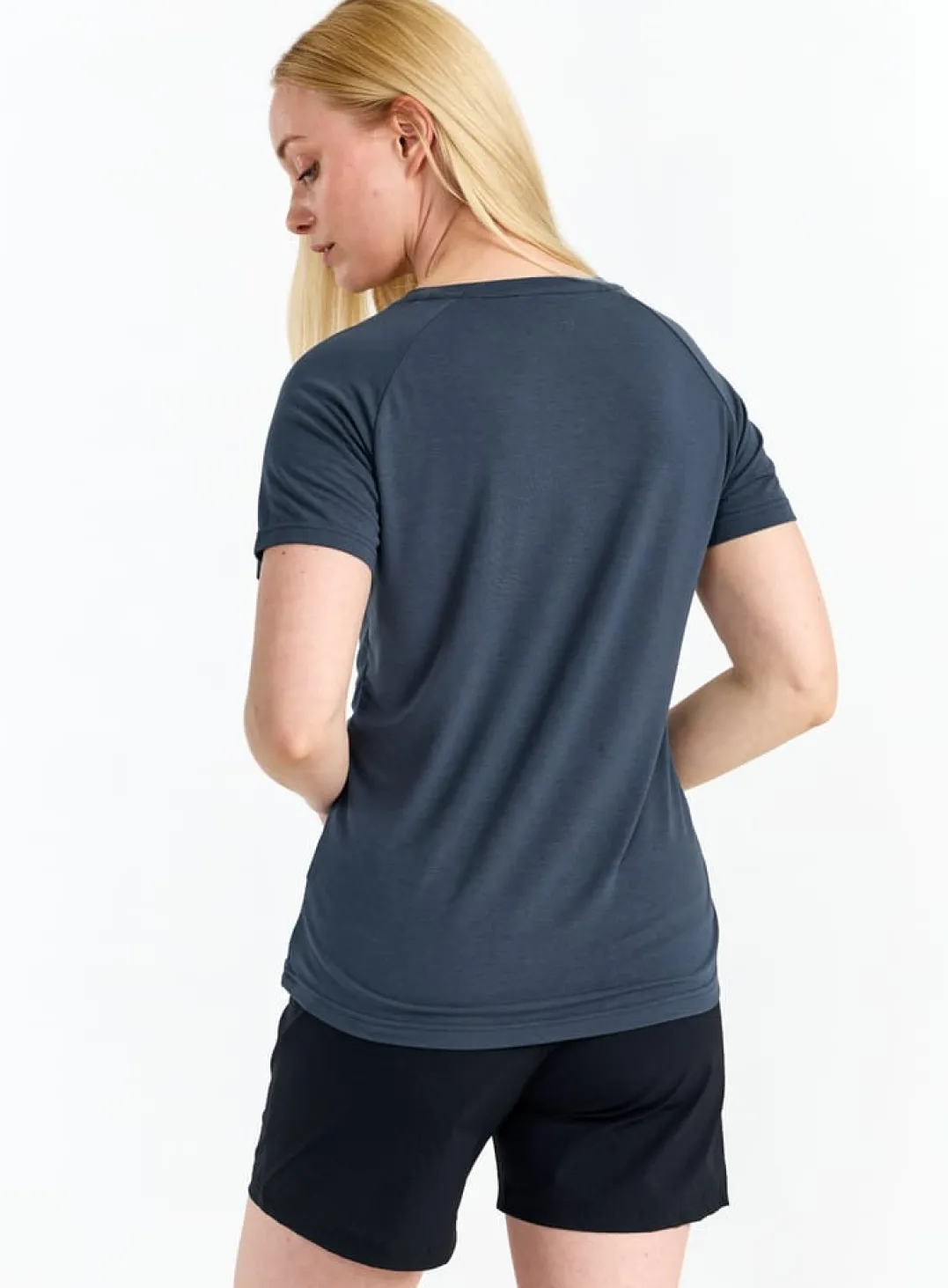 Urberg Women's Printed Tree Tee Blue Nights
