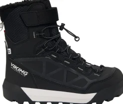 Viking Footwear Juniors Constrictor Warm Sc Waterproof 1v Sl Black