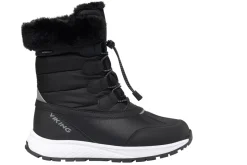 Viking Footwear Juniors' Equip Warm Waterproof Zip Black/Granite