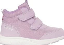 Viking Footwear Kid's Bouncy Glitter Mid Wp 2v Lilac