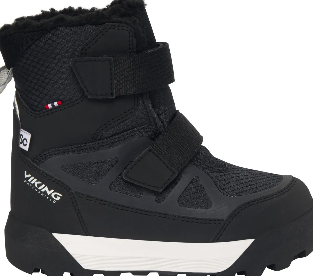 Viking Footwear Kid's Constrictor Warm Sc Waterproof 2v Black