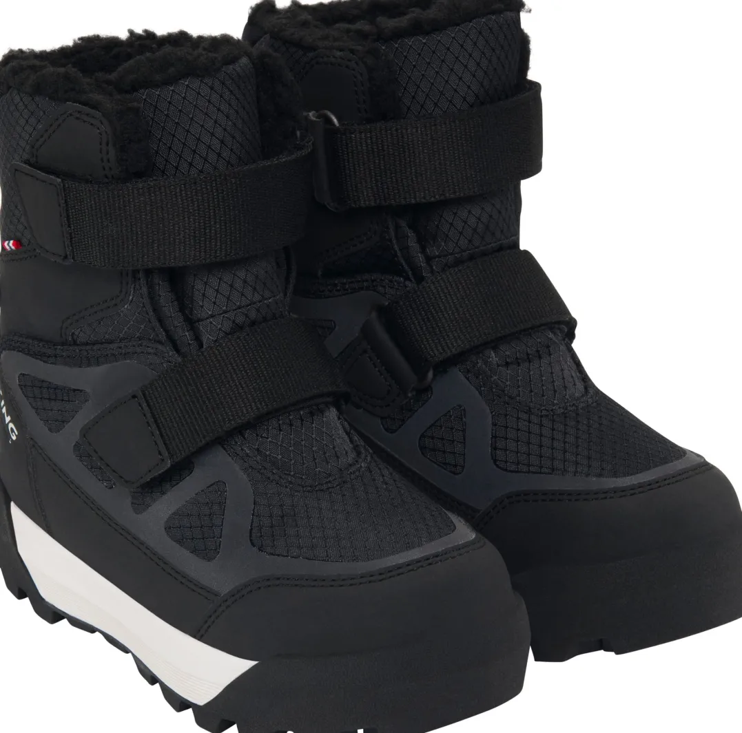 Viking Footwear Kid's Constrictor Warm Sc Waterproof 2v Black