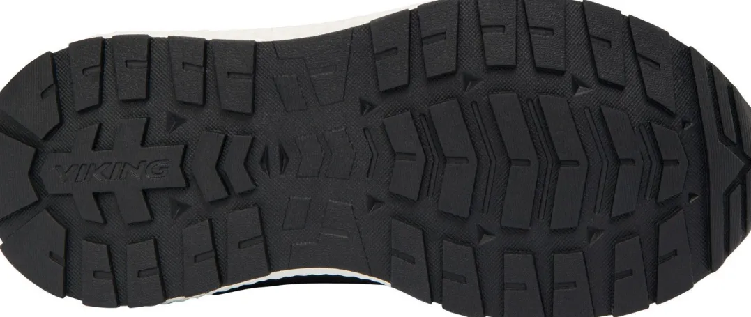 Viking Footwear Kids' Equip Mid Waterproof 2V Black
