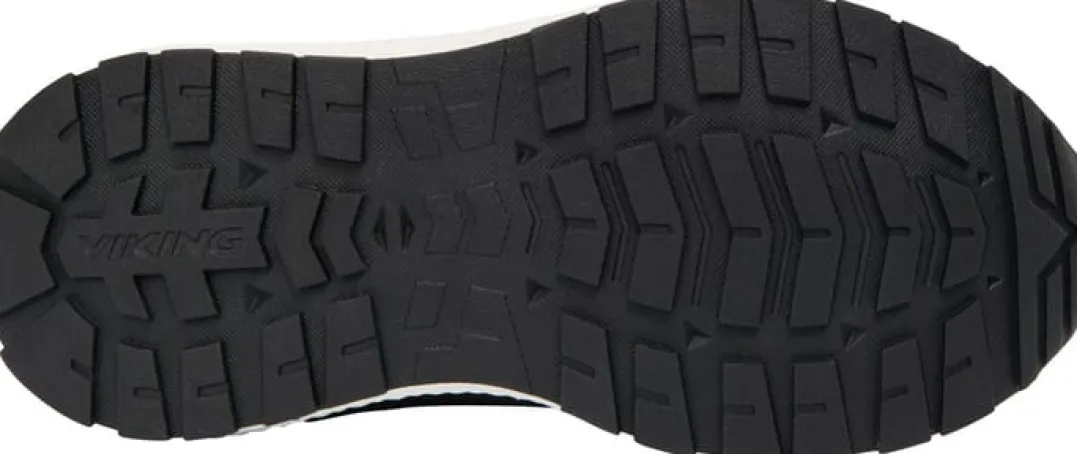Viking Footwear Kids' Equip Mid Waterproof 2V Black
