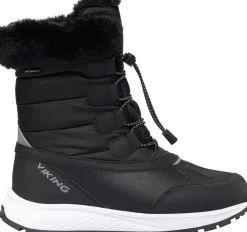 Viking Footwear Kids' Equip Warm Waterproof Zip Black/Granite