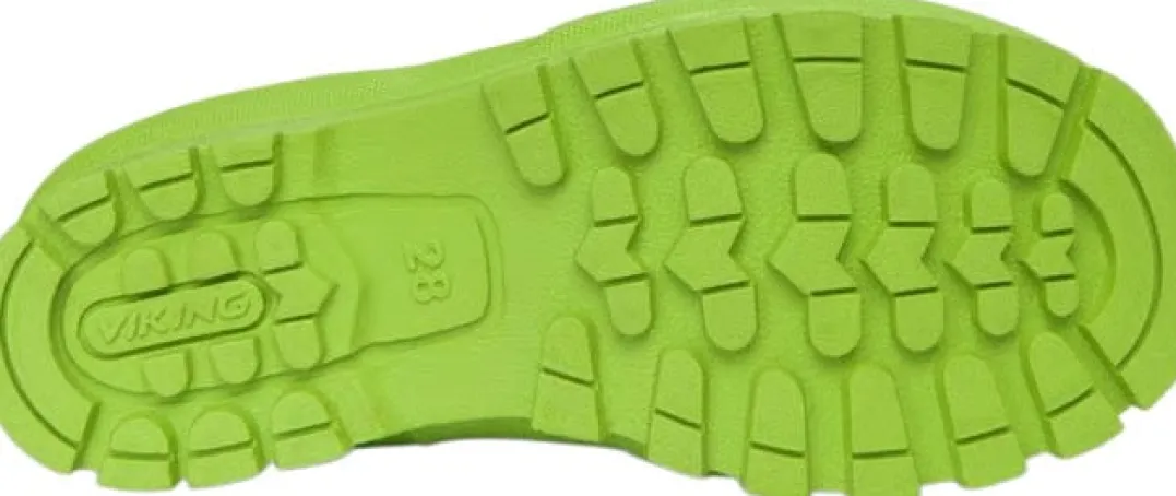 Viking Footwear Kids' Jolly Print Bottlegreen/Multi