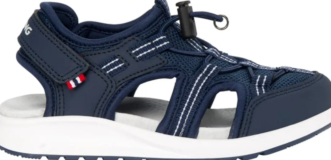 Viking Footwear Kid's Thrill Sandal 1v Sl Navy/Light Grey