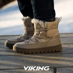 Viking Footwear Snowflake Warm Wp Sl Black