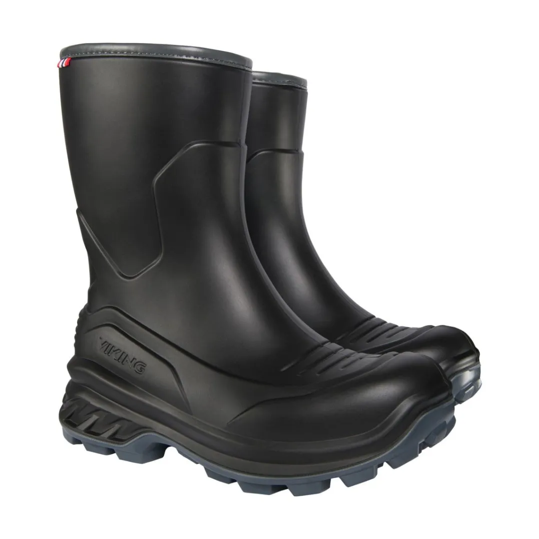 Viking Footwear Unisex Trophy Icefighter Mid Warm Black/Grey