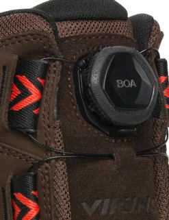 Viking Footwear Villrein High Gtx Boa Unisex Dark Brown/Red