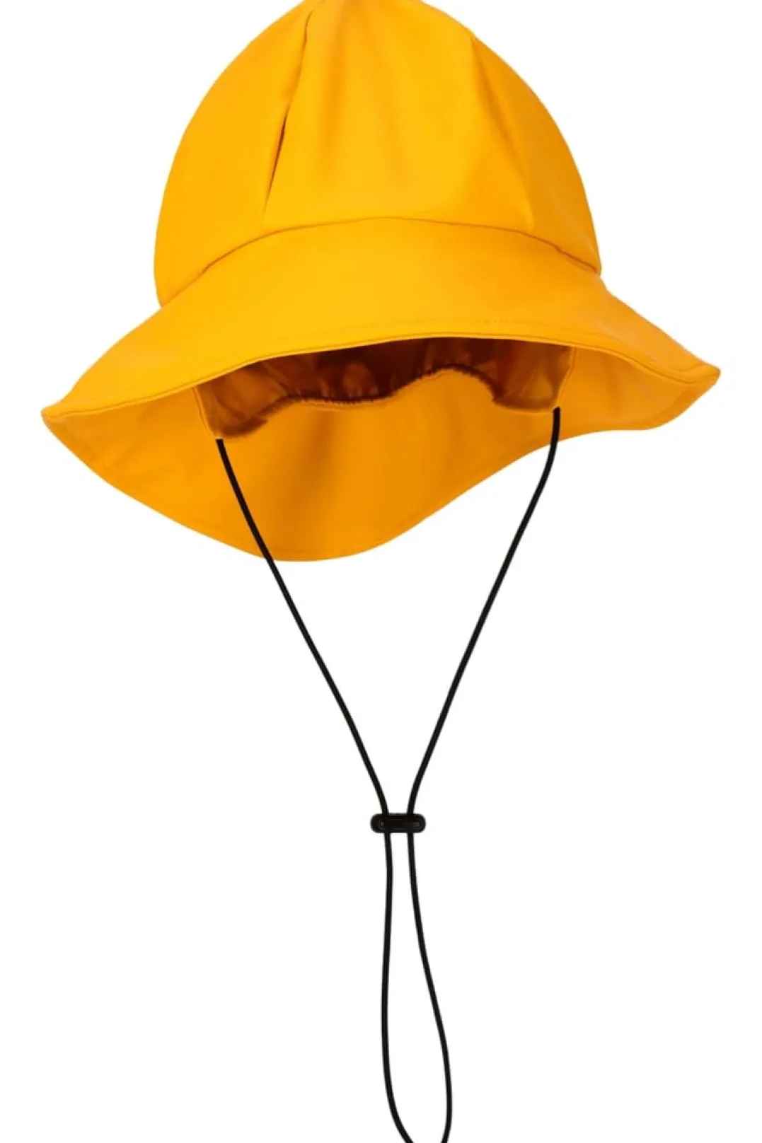 Weather Report Alix Unisex Pu Rain Hat Golden Rod
