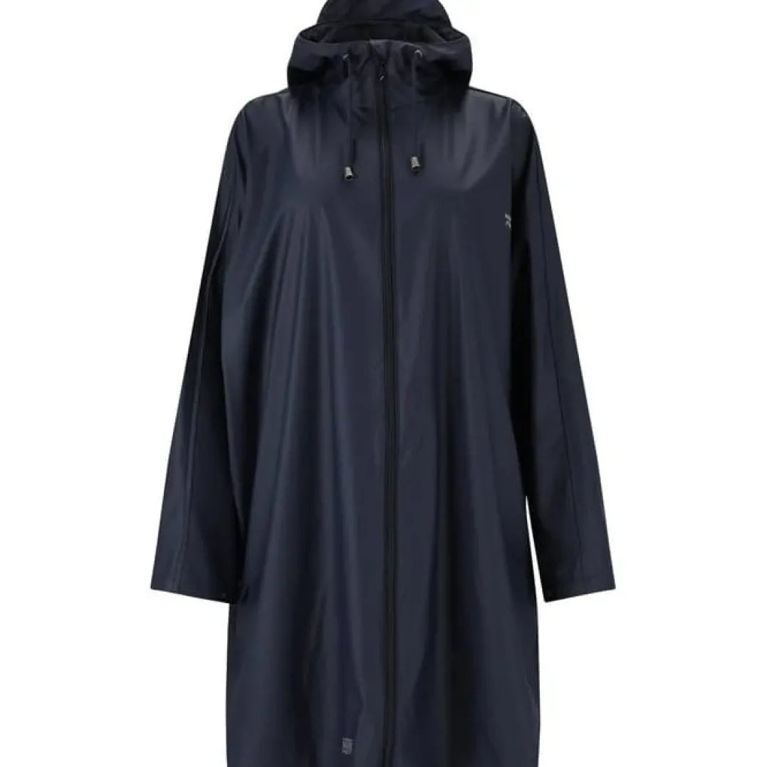 Weather Report Flame W PU Rain Poncho W-PRO 5000 Navy