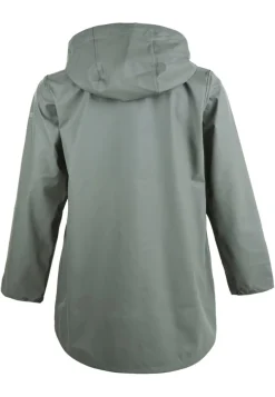 Weather Report Petra W Rain jacket Agave Green