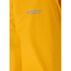 Weather Report Petra W Rain jacket Golden Rod