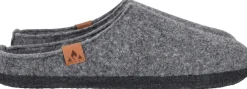 Whistler Tapai Uni Felt Slipper Dark Grey Melange