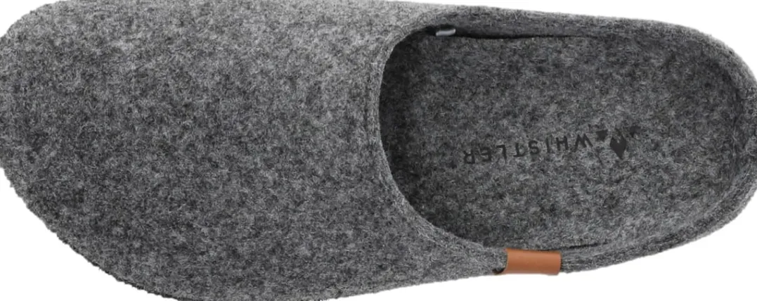 Whistler Tapai Uni Felt Slipper Dark Grey Melange