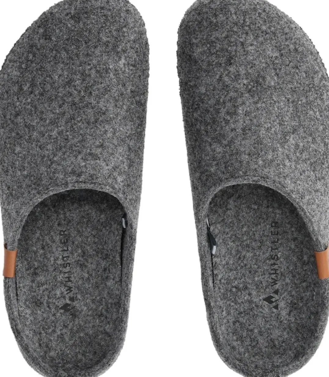 Whistler Tapai Uni Felt Slipper Dark Grey Melange