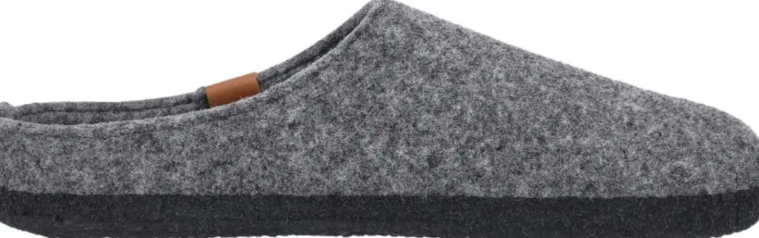Whistler Tapai Uni Felt Slipper Dark Grey Melange