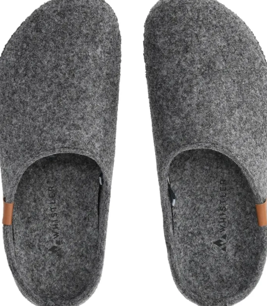 Whistler Tapai Uni Felt Slipper Dark Grey Melange