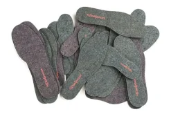 Woolpower Felt Insoles Recycled Grey