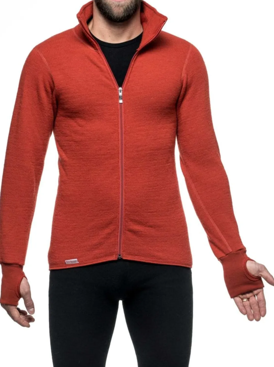 Woolpower Full Zip Jacket 400 Autumn Red
