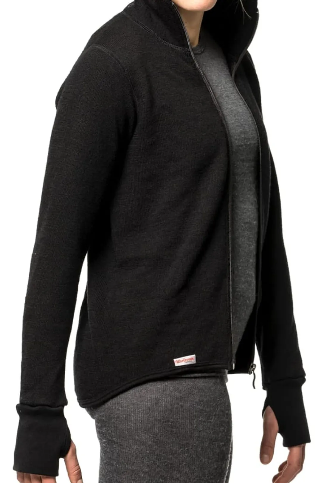 Woolpower Full Zip Jacket 400 Black