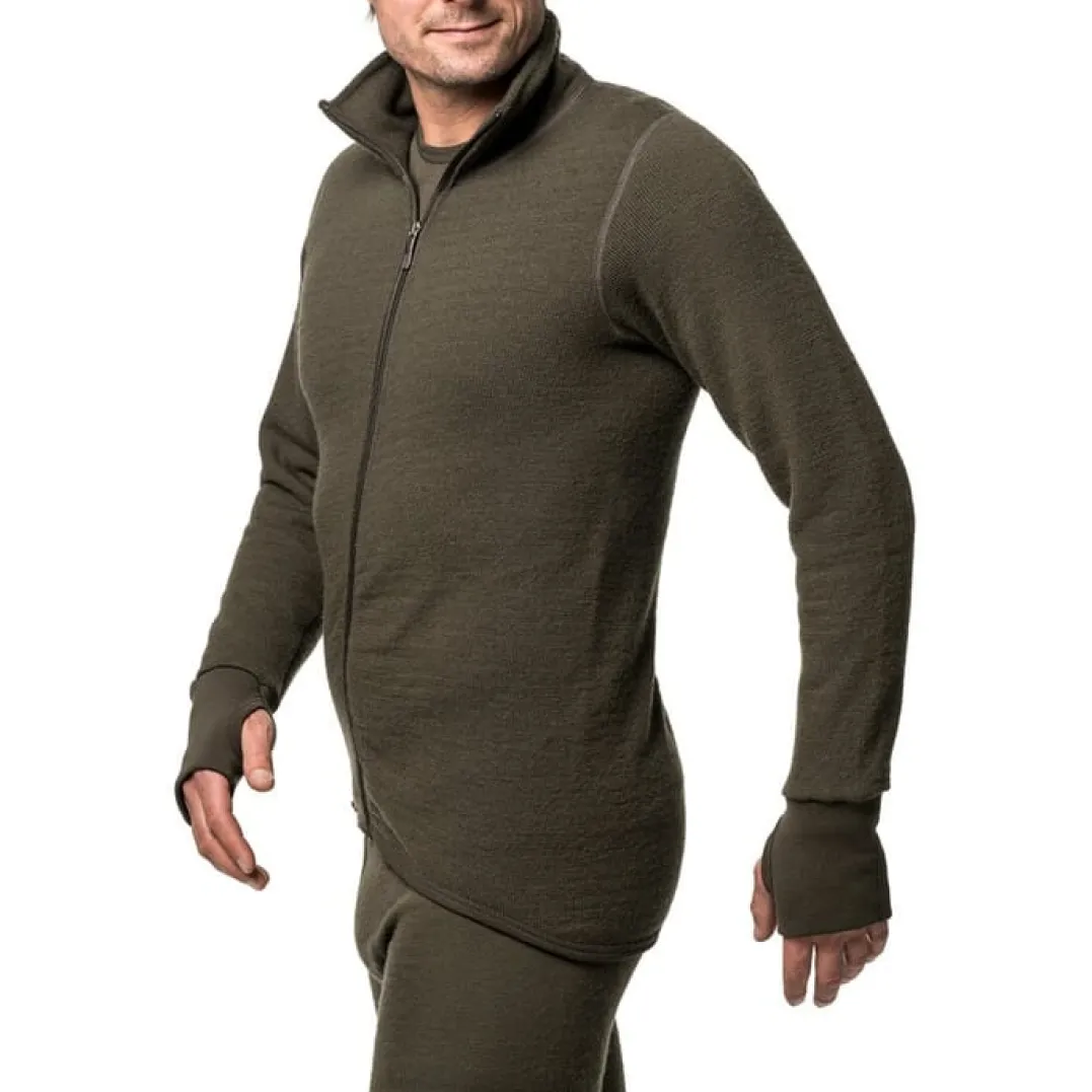 Woolpower Full Zip Jacket 400 Pine Green