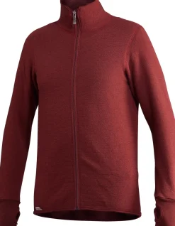 Woolpower Full Zip Jacket 400 Rust Red