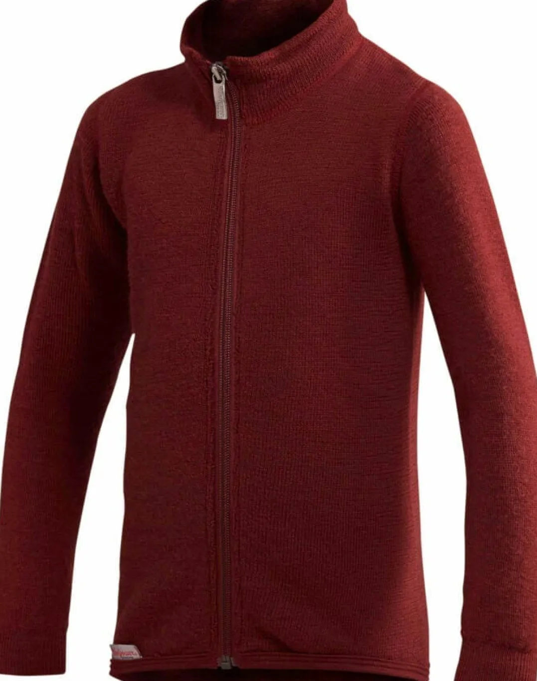 Woolpower Kids' Full Zip Jacket 400 Rust Red