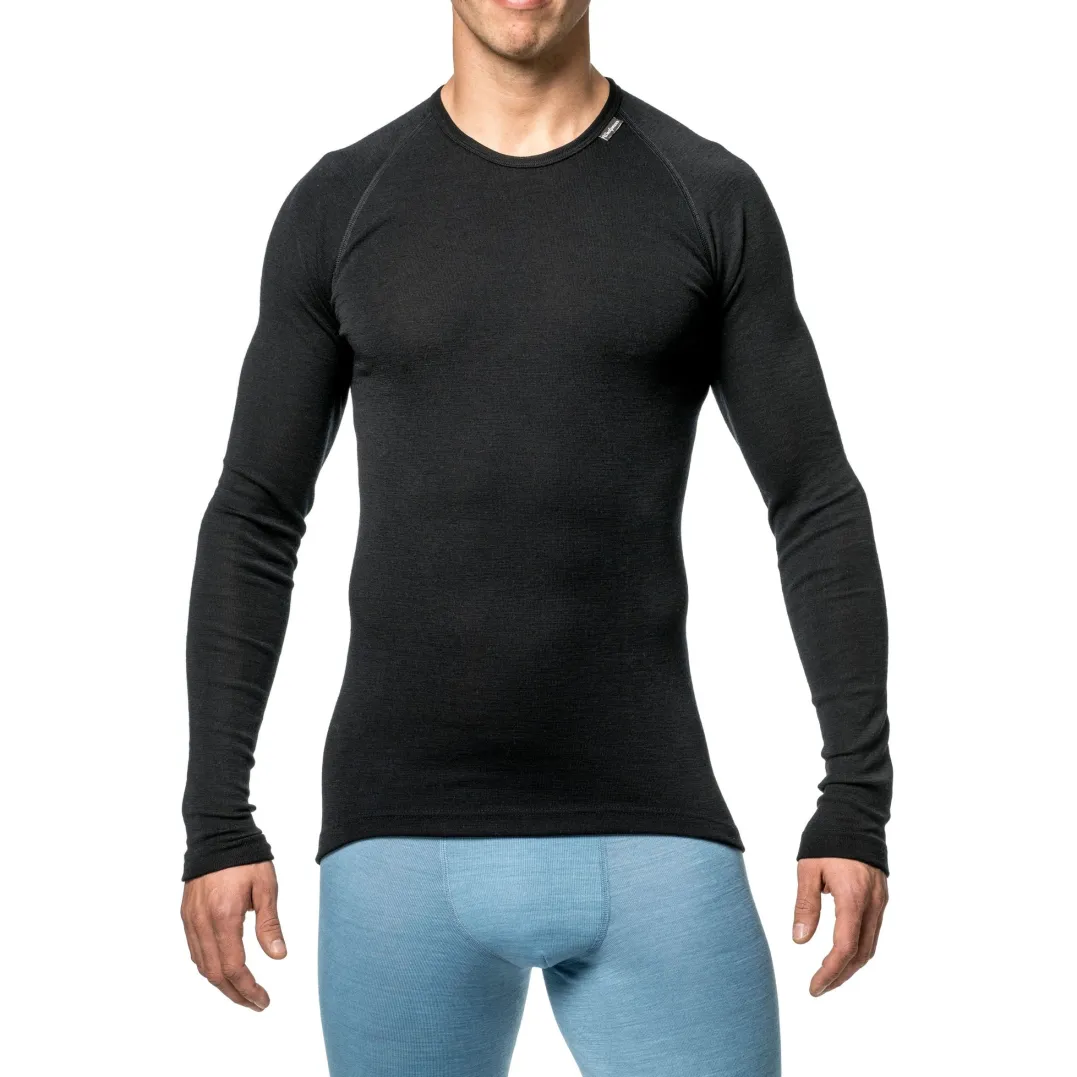 Woolpower Unisex Crewneck Lite Black