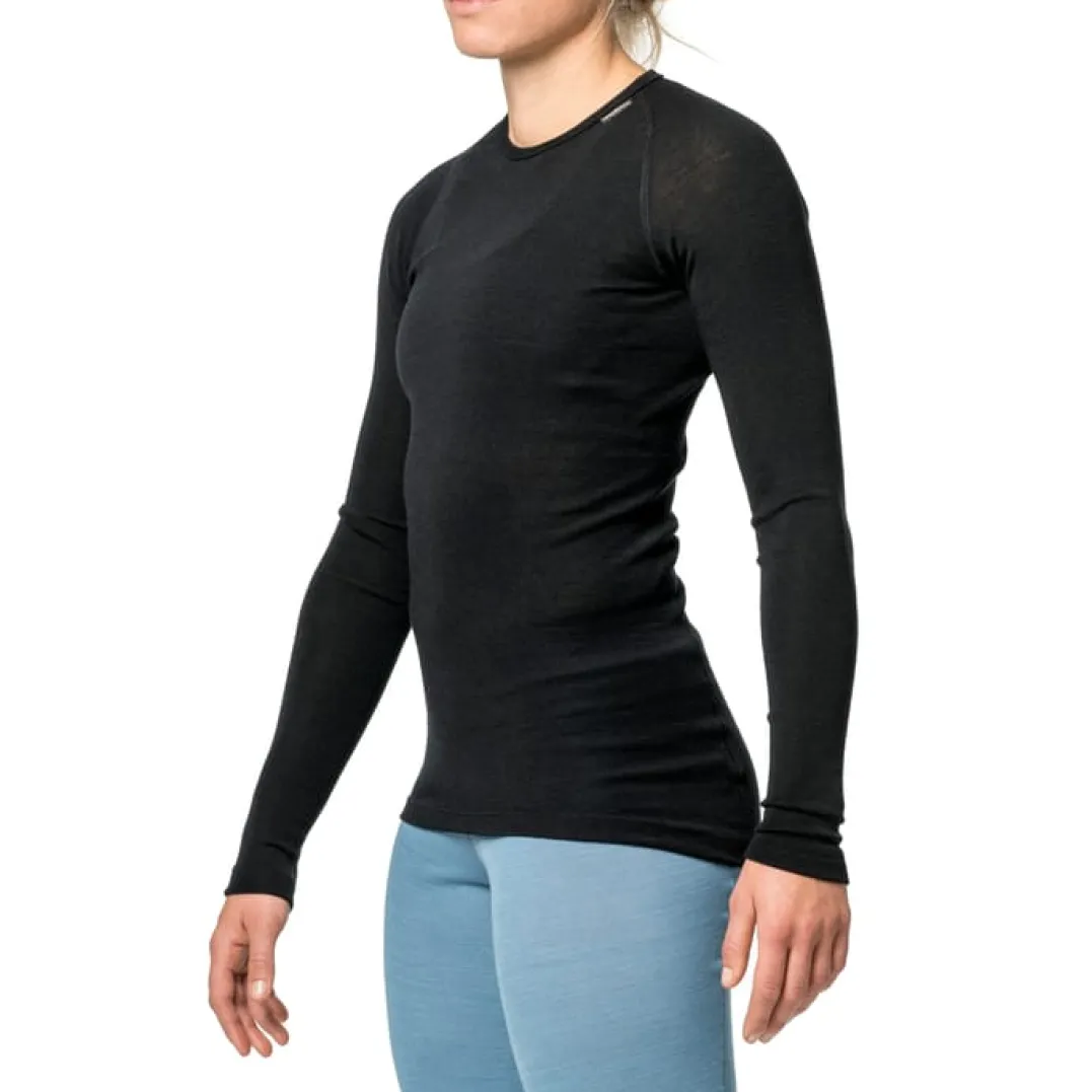 Woolpower Unisex Crewneck Lite Black